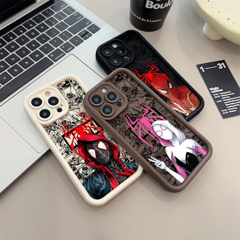 스파이더맨 마일즈 모랄레스 그웬 마블 코믹스 케이스 애 - Apple Iphone 15 리뷰 및 가격